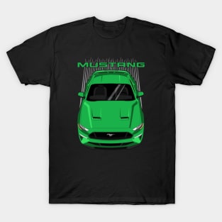 Mustang GT 2018 to 2019 - Green T-Shirt